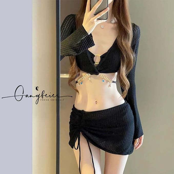 Tassel Bikini Coverup Set