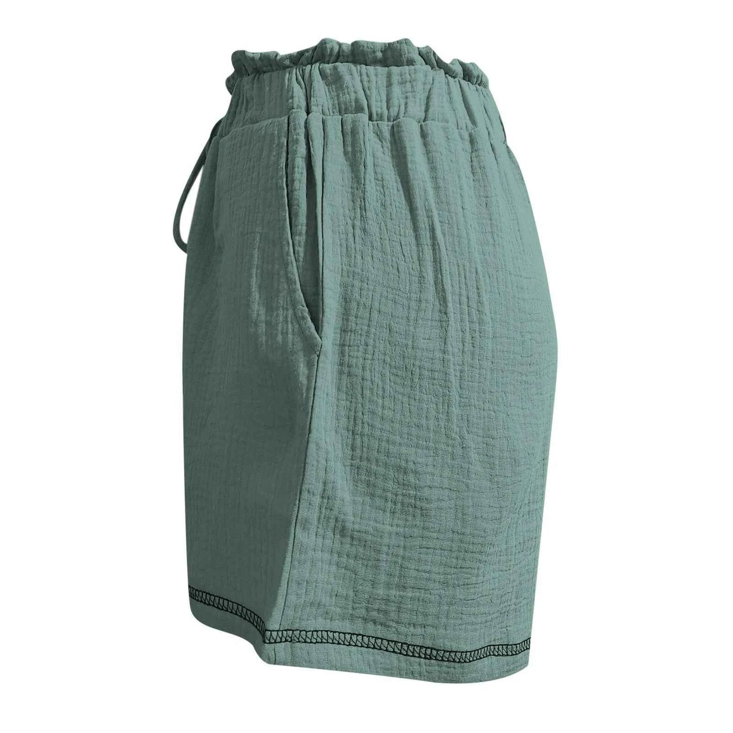 Women’s High Waist Loose Wide Leg Shorts