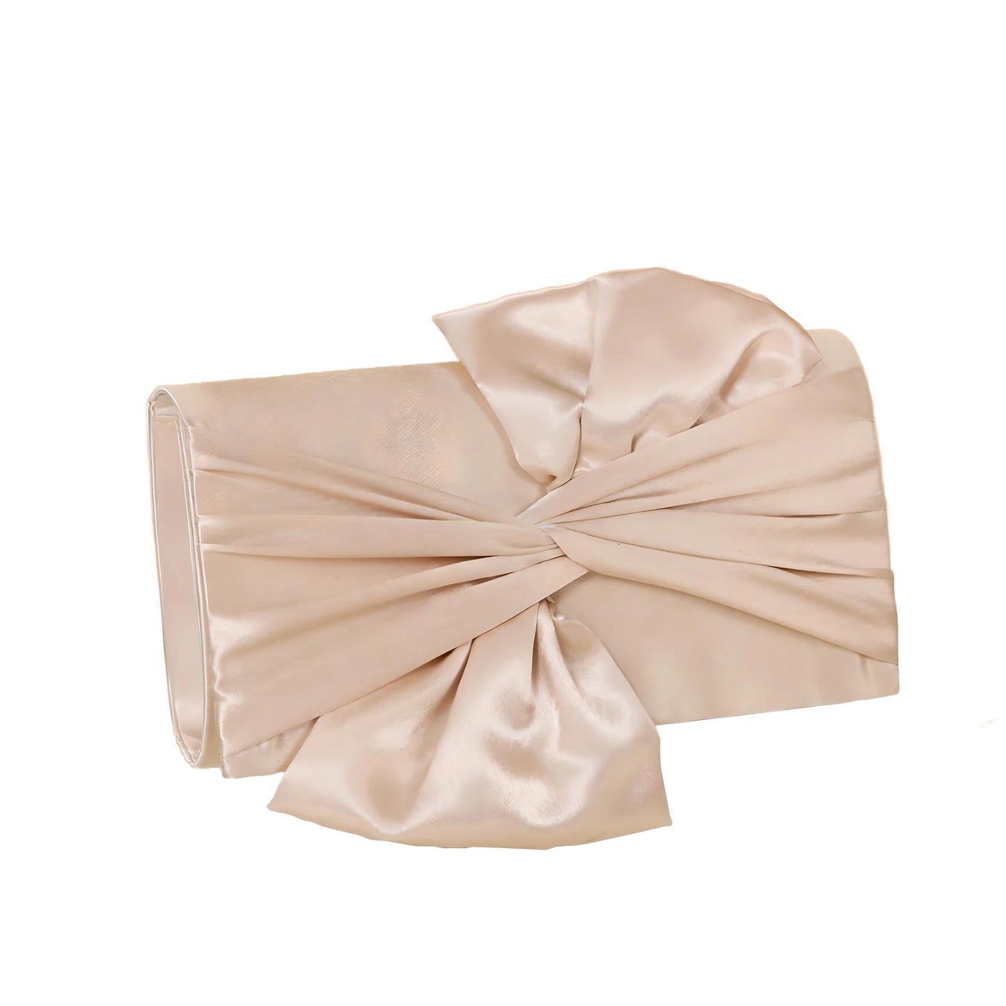 Elegant Pleated Wedding Clutch