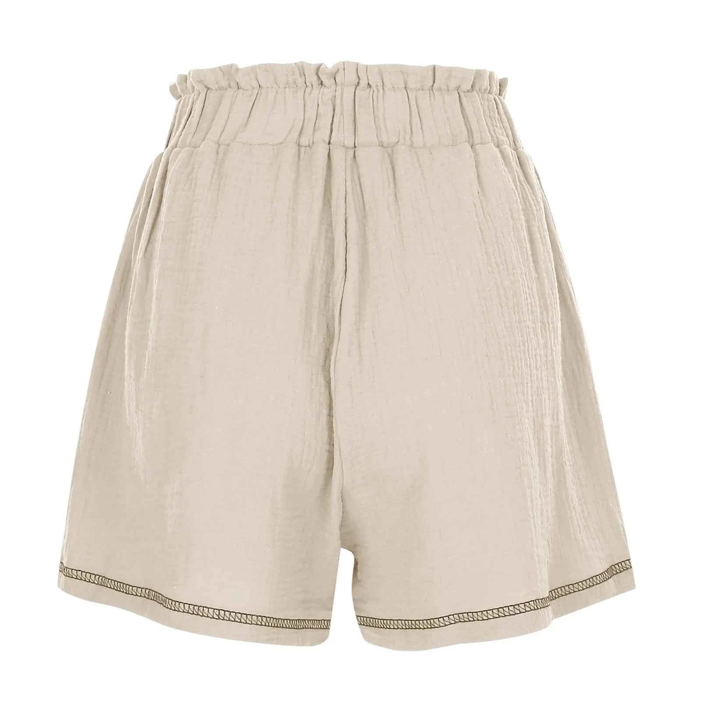 Women’s Solid Color Wide Leg Shorts