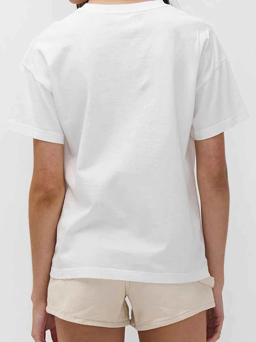 Floral Bird Print Tee
