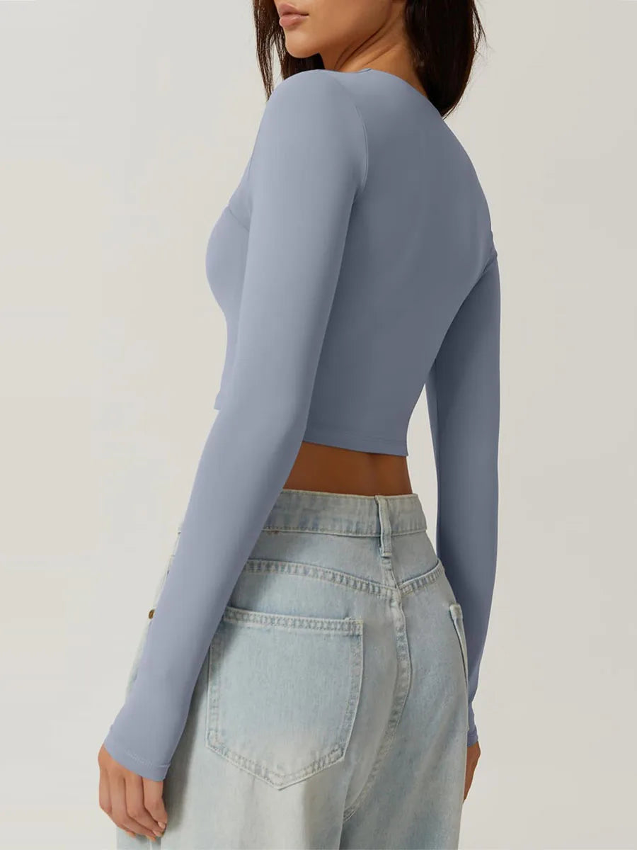 Square Neck Crop Top