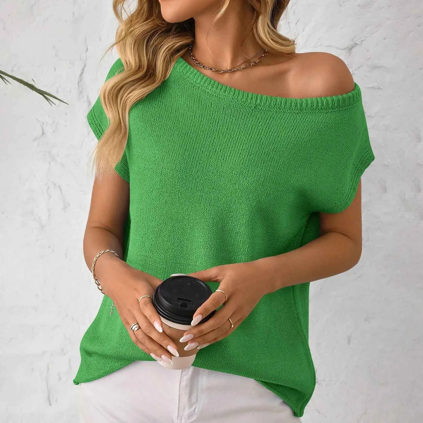 Off Shoulder Summer Tee