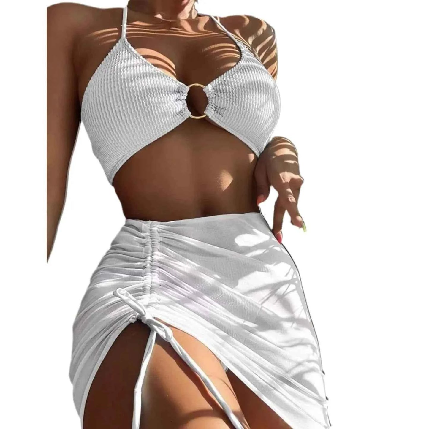 Seductive Three-Piece Bikini