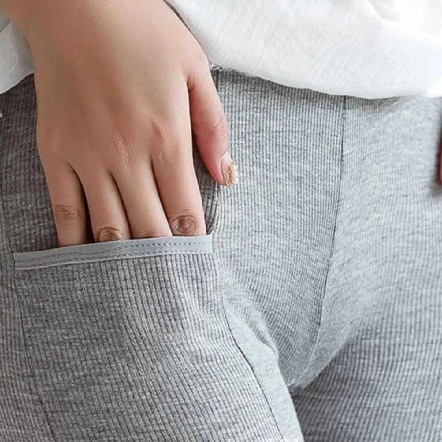Women's Lace Trim Pocket Safety Shorts