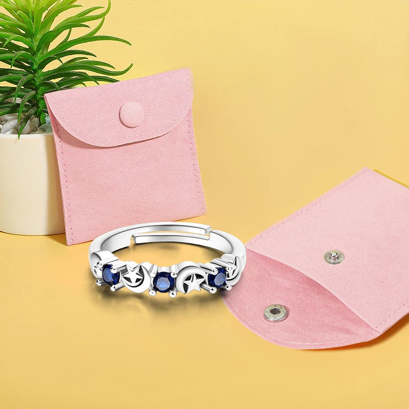 Holiday Outfit Moon Ring