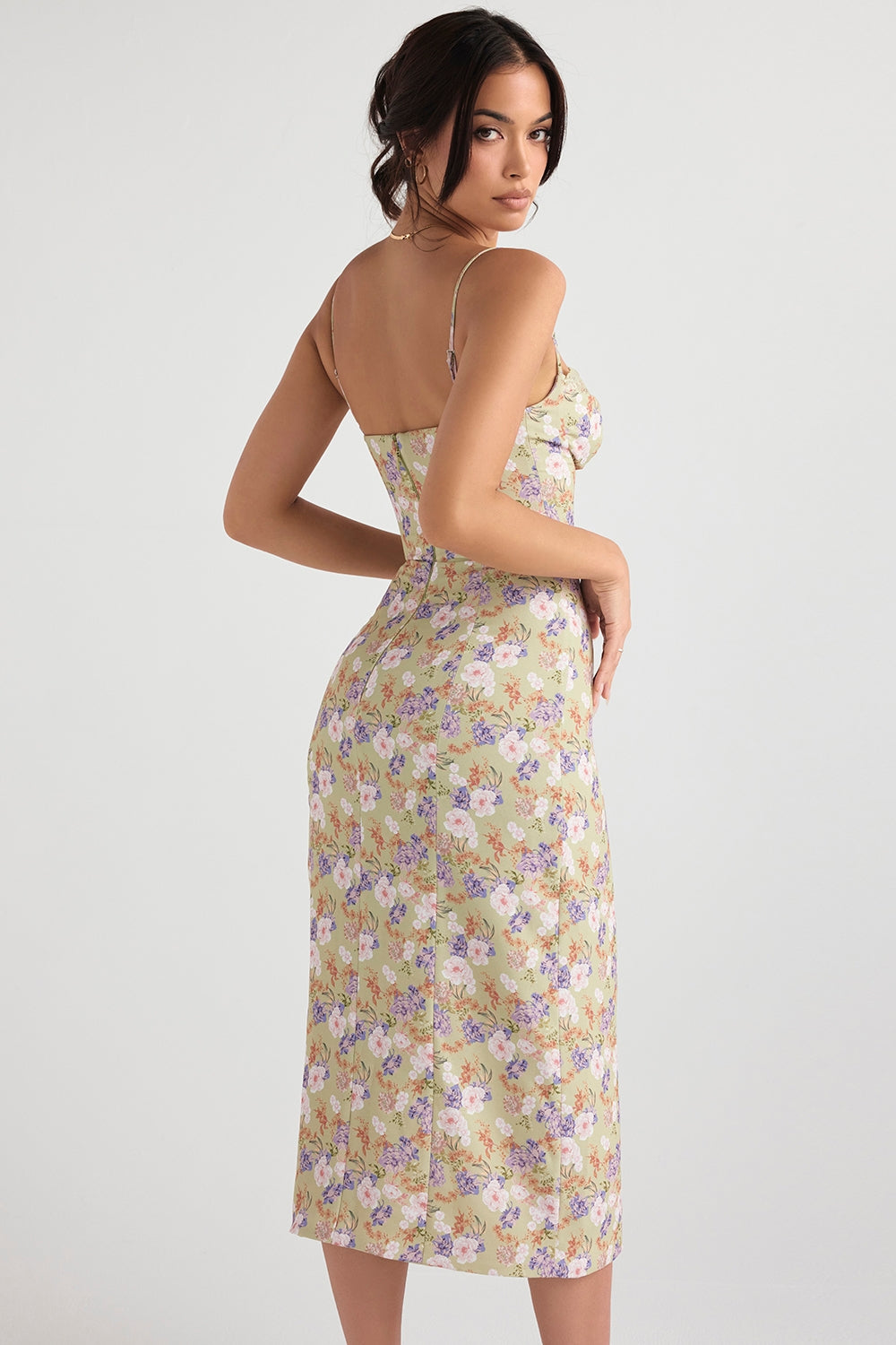 Lace Backless Sling Dress