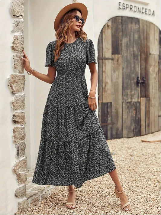 Elegant Summer Floral Dress