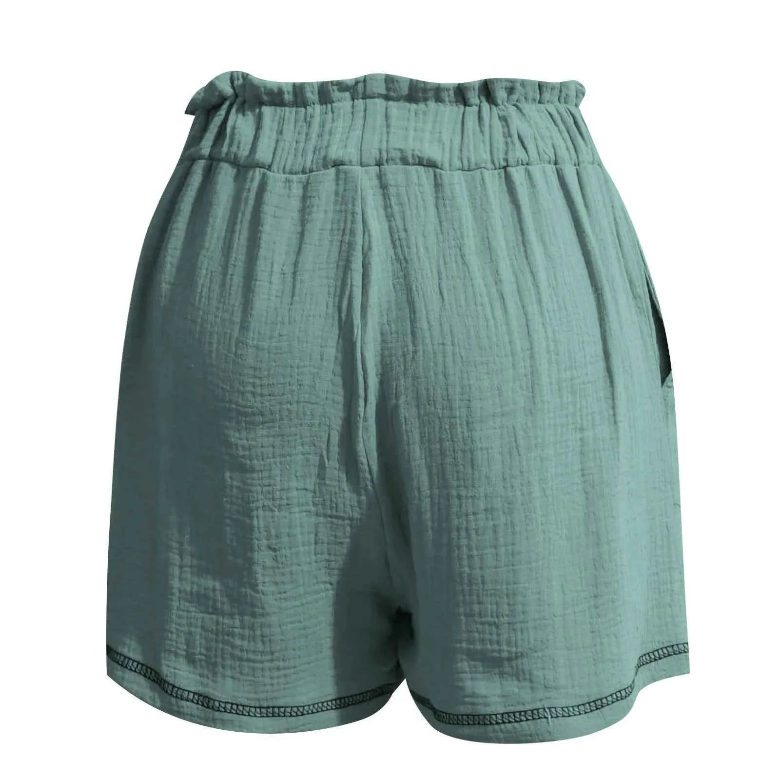 Women’s High Waist Loose Wide Leg Shorts