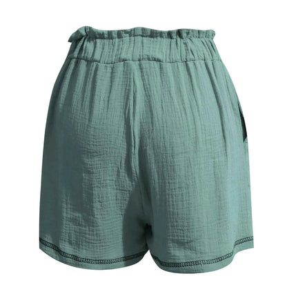 Women’s High Waist Loose Wide Leg Shorts