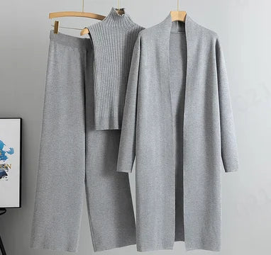 Knitted 3-Piece Set