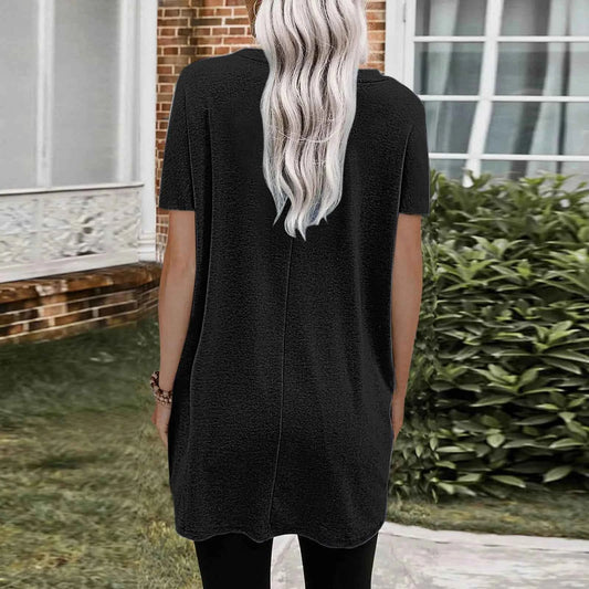 Casual Loose Pocket Tunic