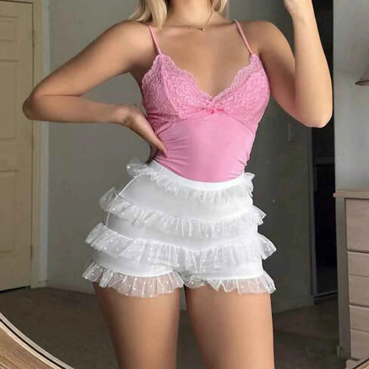 Sexy Ruffle Bow Shorts