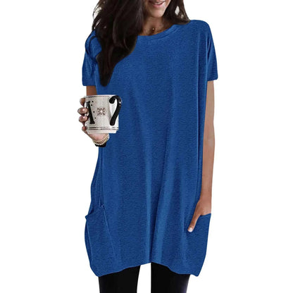 Casual Loose Pocket Tunic