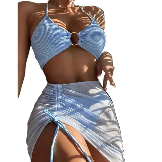 Seductive Three-Piece Bikini