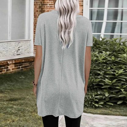 Casual Loose Pocket Tunic