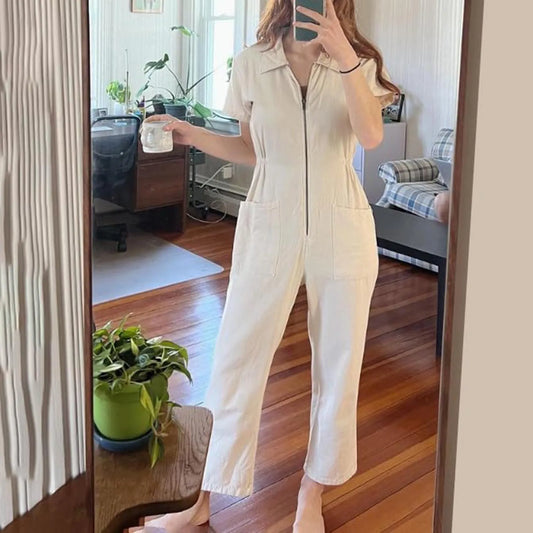 Retro Holiday Outfit Jumpsuit