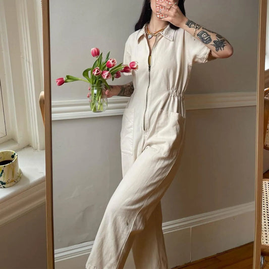 Retro Holiday Outfit Jumpsuit