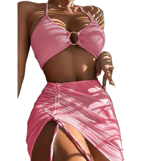 Seductive Three-Piece Bikini