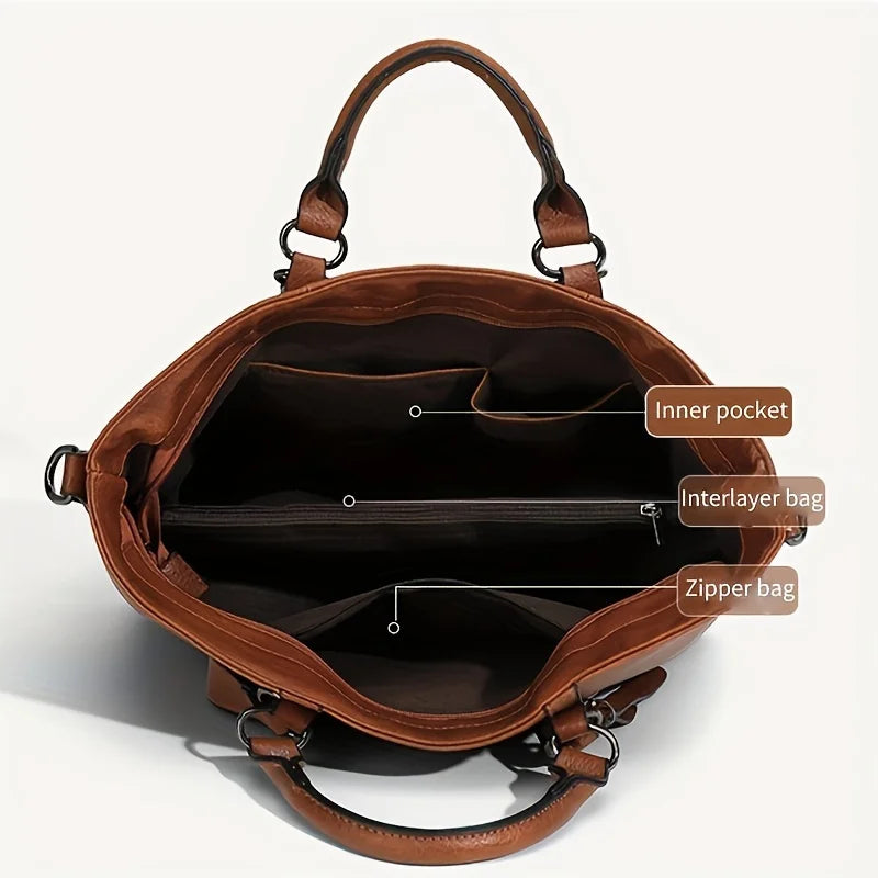 Cow Print Western Tote