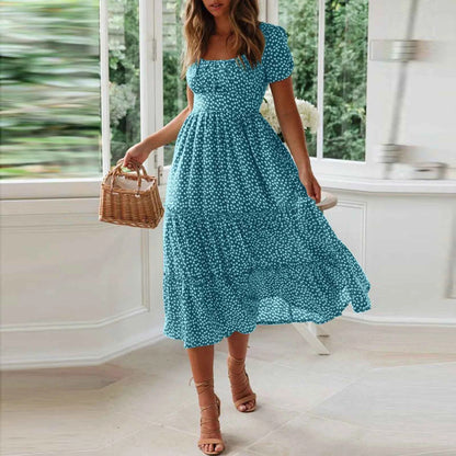 Elegant Summer Floral Dress