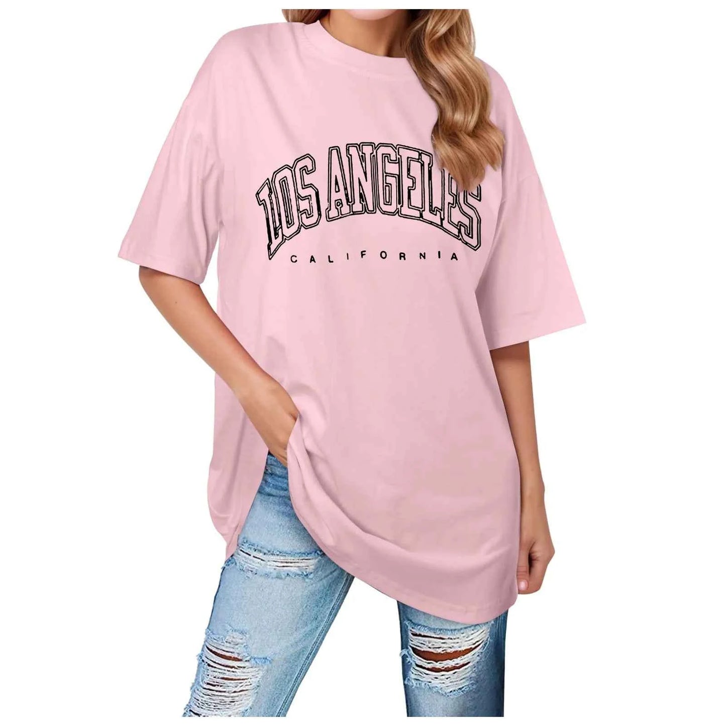 Street Hip Hop Oversized T-Shirt for Women