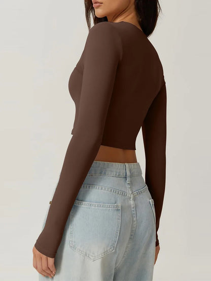 Square Neck Crop Top