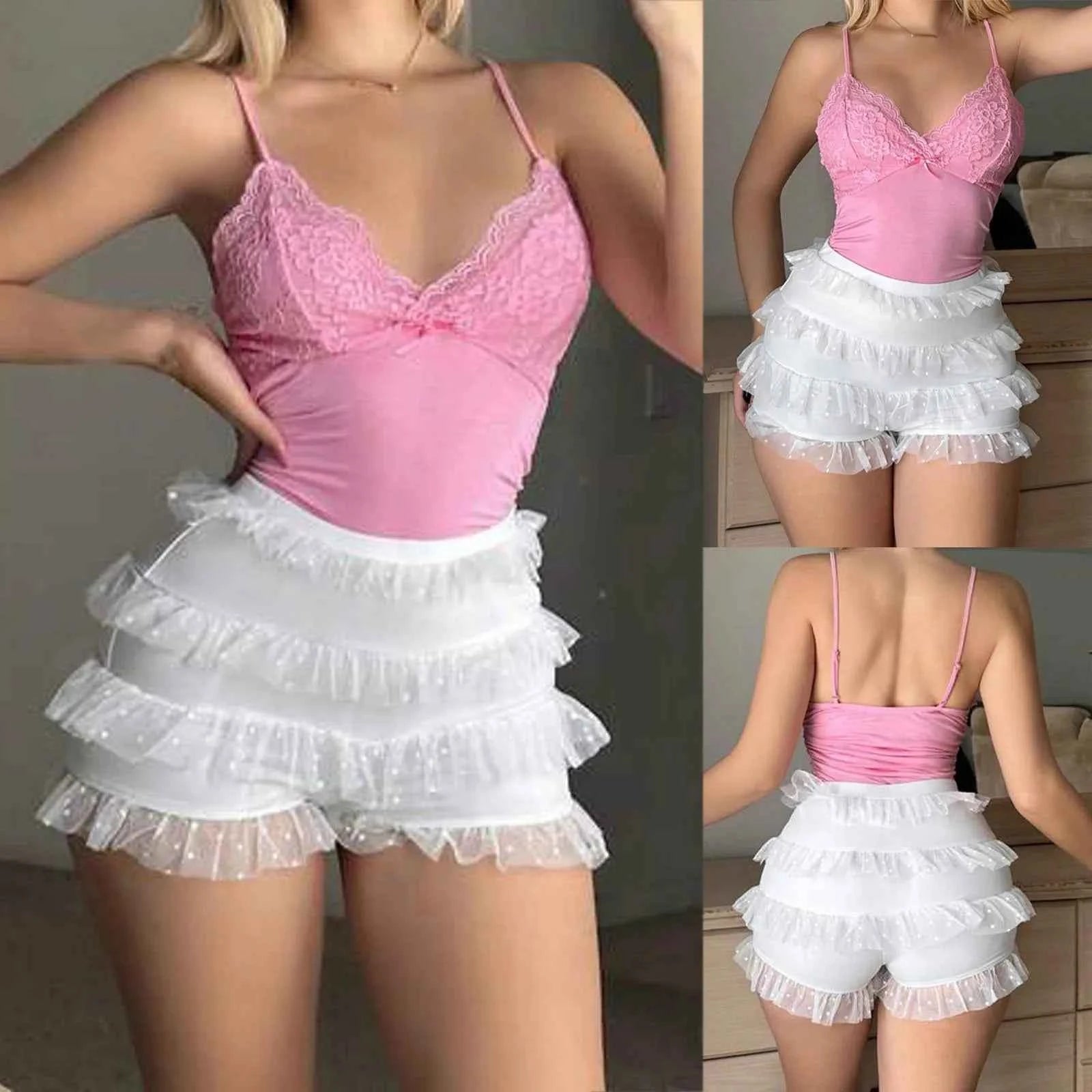 Sexy Ruffle Bow Shorts