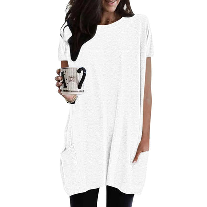 Casual Loose Pocket Tunic