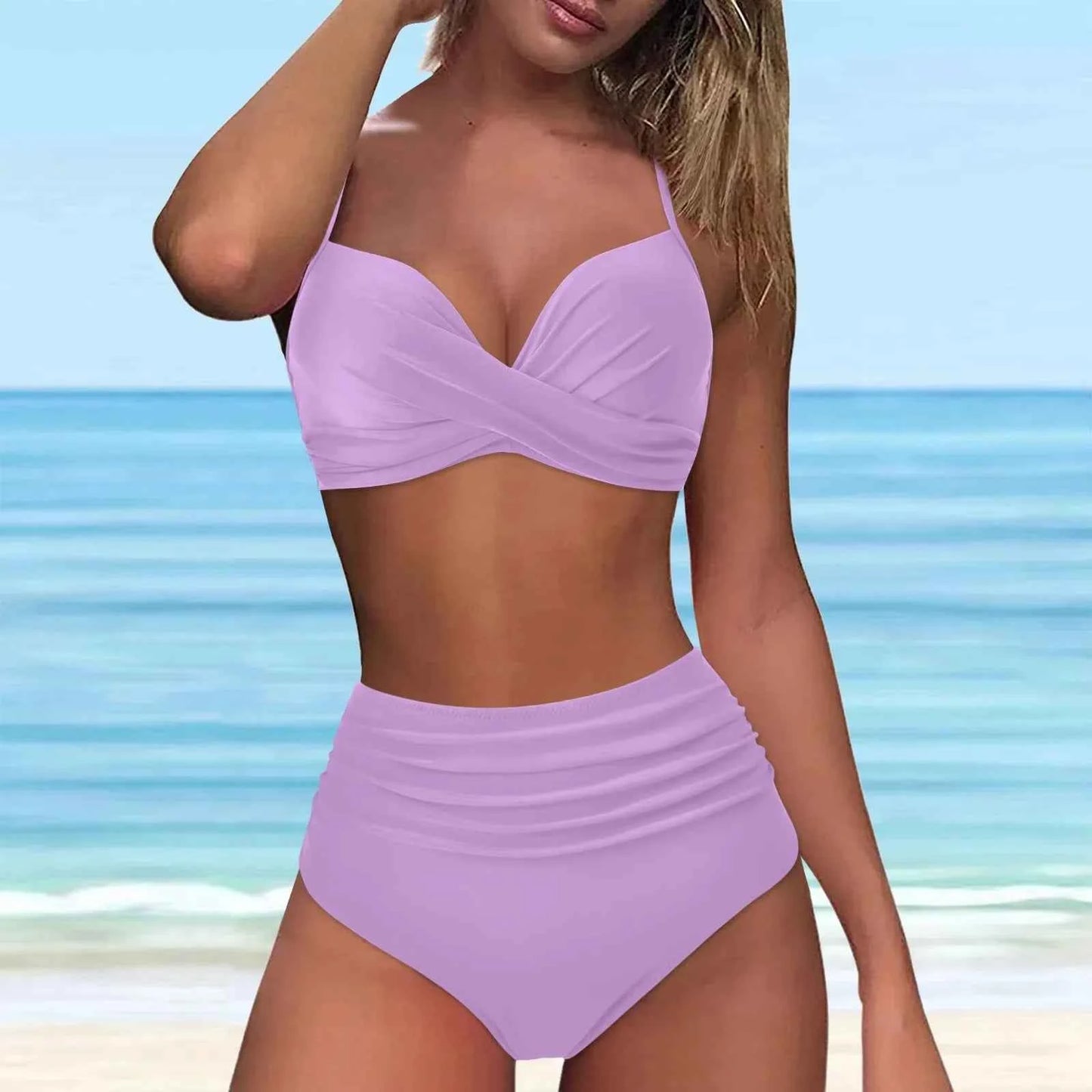 Retro Floral Monokini Set