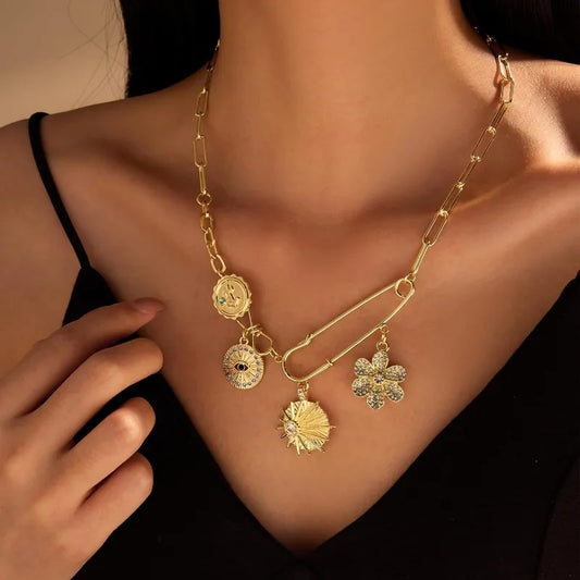 Holiday Outfit Charm Necklace