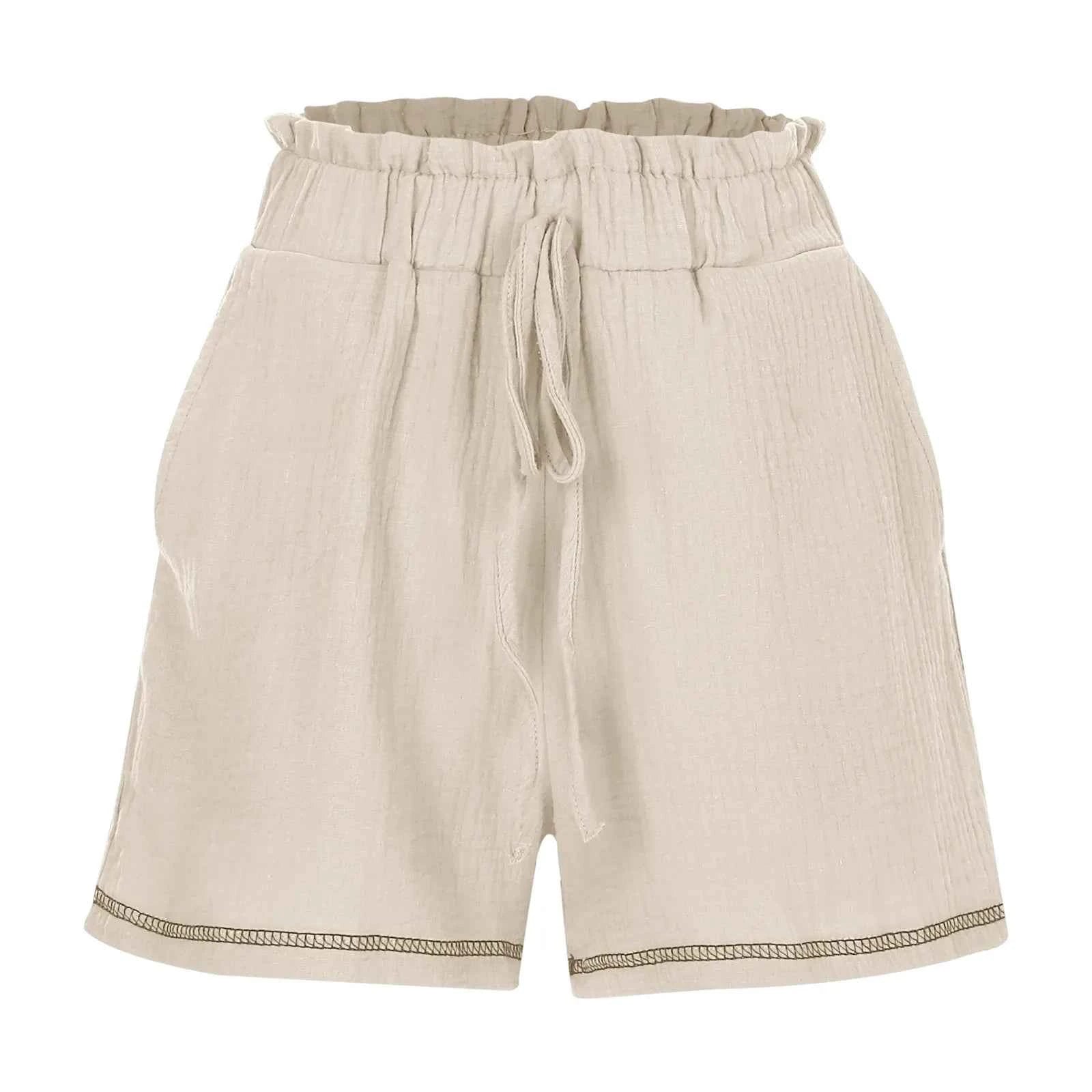 Women’s Solid Color Wide Leg Shorts