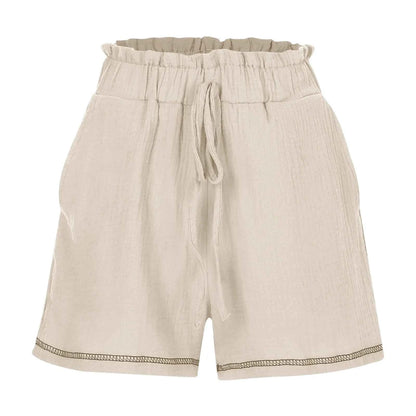 Women’s Solid Color Wide Leg Shorts