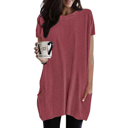 Casual Loose Pocket Tunic