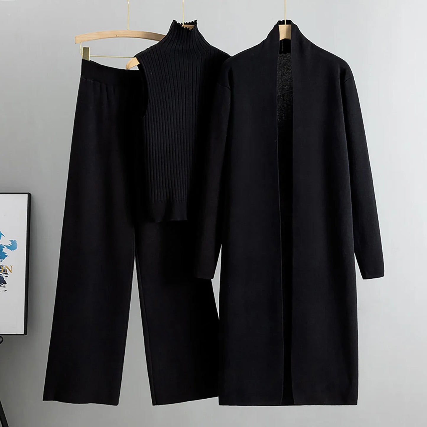 Knitted 3-Piece Set