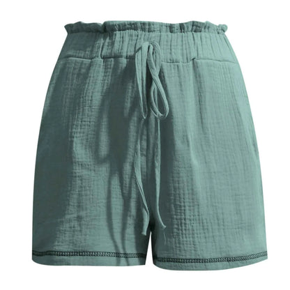 Women’s High Waist Loose Wide Leg Shorts