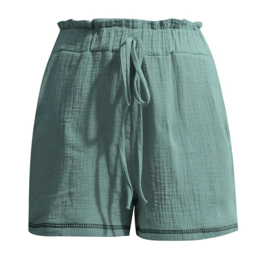 Women’s High Waist Loose Wide Leg Shorts
