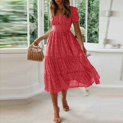 Elegant Summer Floral Dress