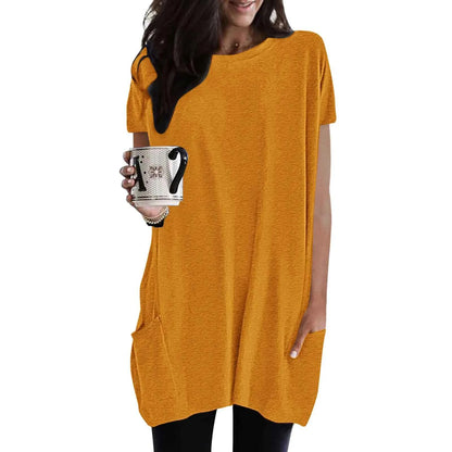 Casual Loose Pocket Tunic