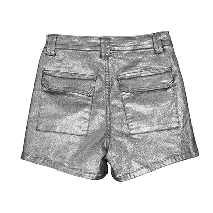 Women's High-Waisted Stretch Workout Gym Shorts – Nightclub Chic