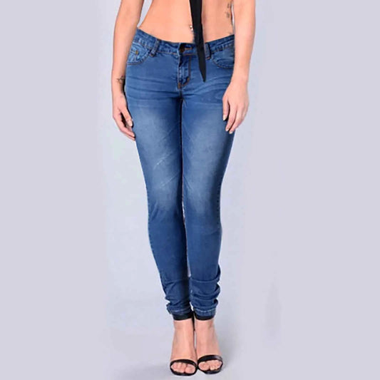 Women’s Low-Waist Skinny Denim Jeans