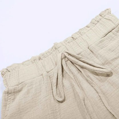 Women’s Solid Color Wide Leg Shorts