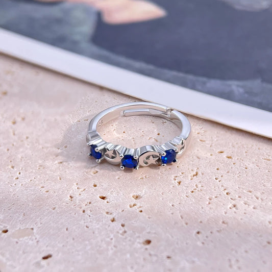 Holiday Outfit Moon Ring
