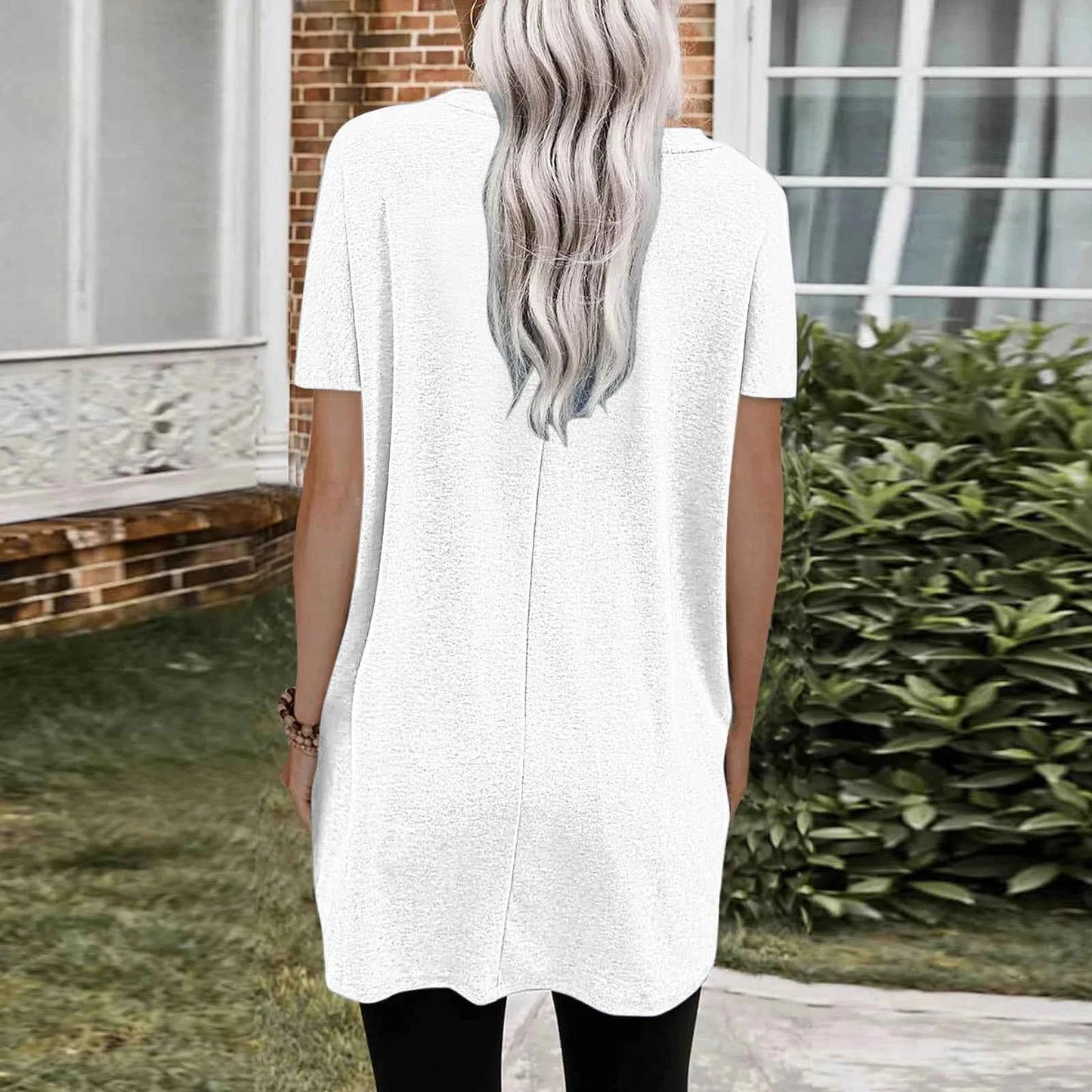 Casual Loose Pocket Tunic