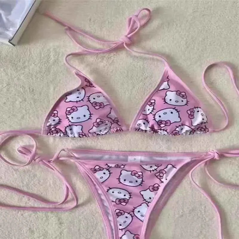 Hello Kitty Kawaii Bikini Set