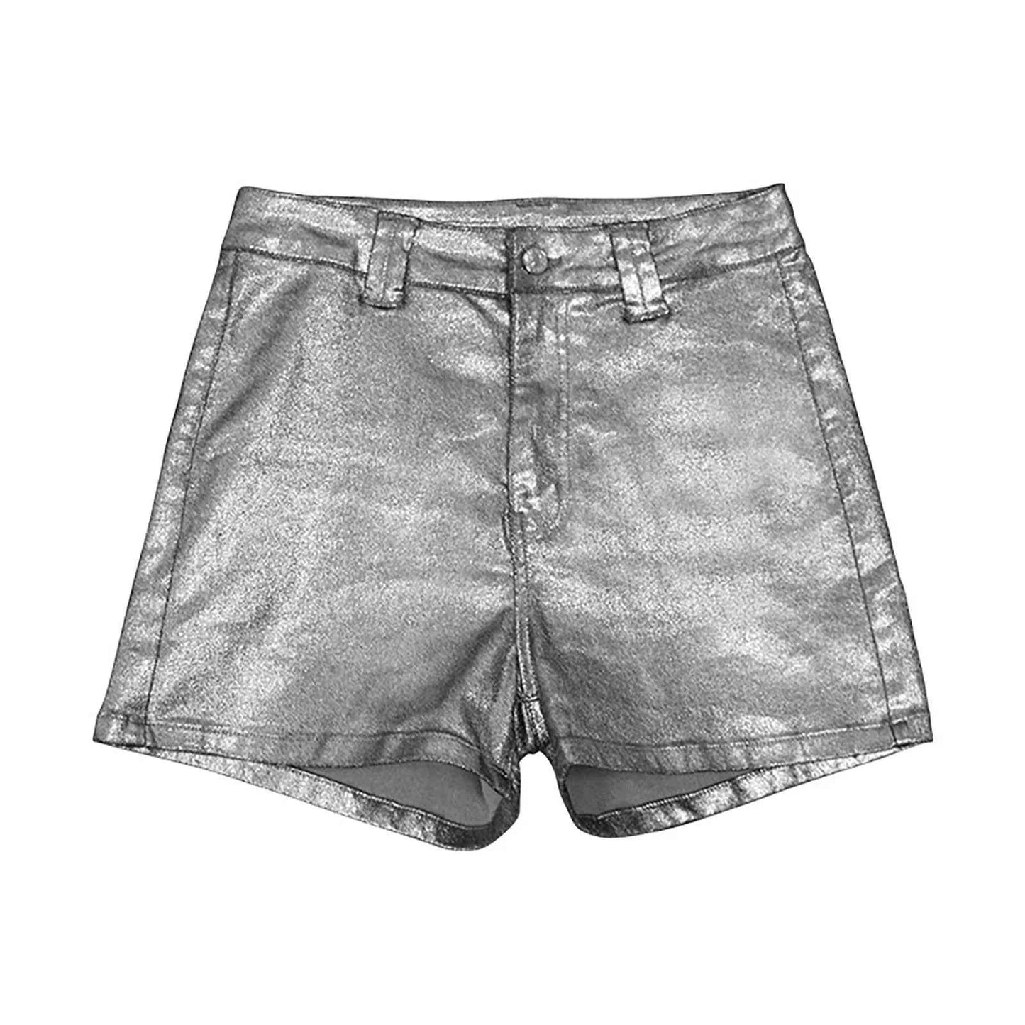 Women's High-Waisted Stretch Workout Gym Shorts – Nightclub Chic